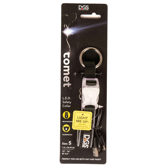 Comet Rechargeable Light Up Dog Collar