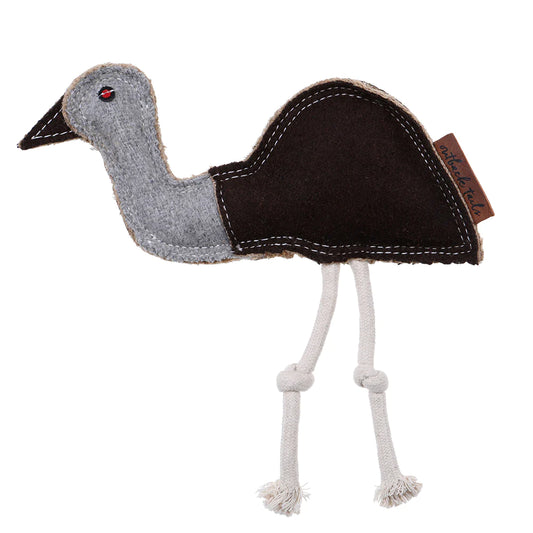 Outback Tails Ernie the Emu Felt Dog Toy